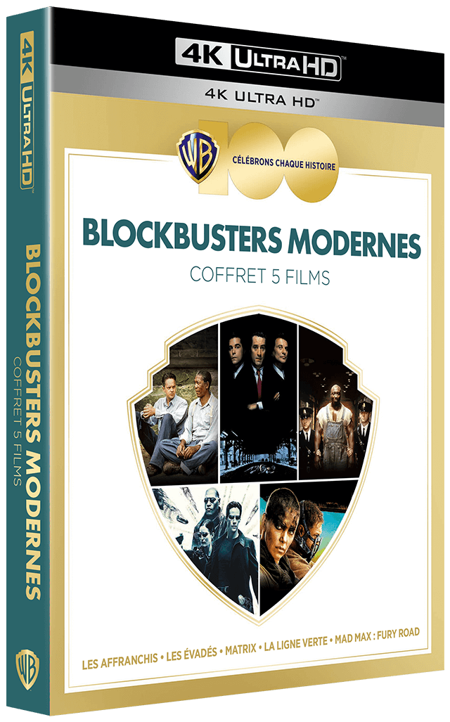 BLOCKBUSTERS MODERNES 5 films en DVD, Blu-ray™ ou 4K-UHD
