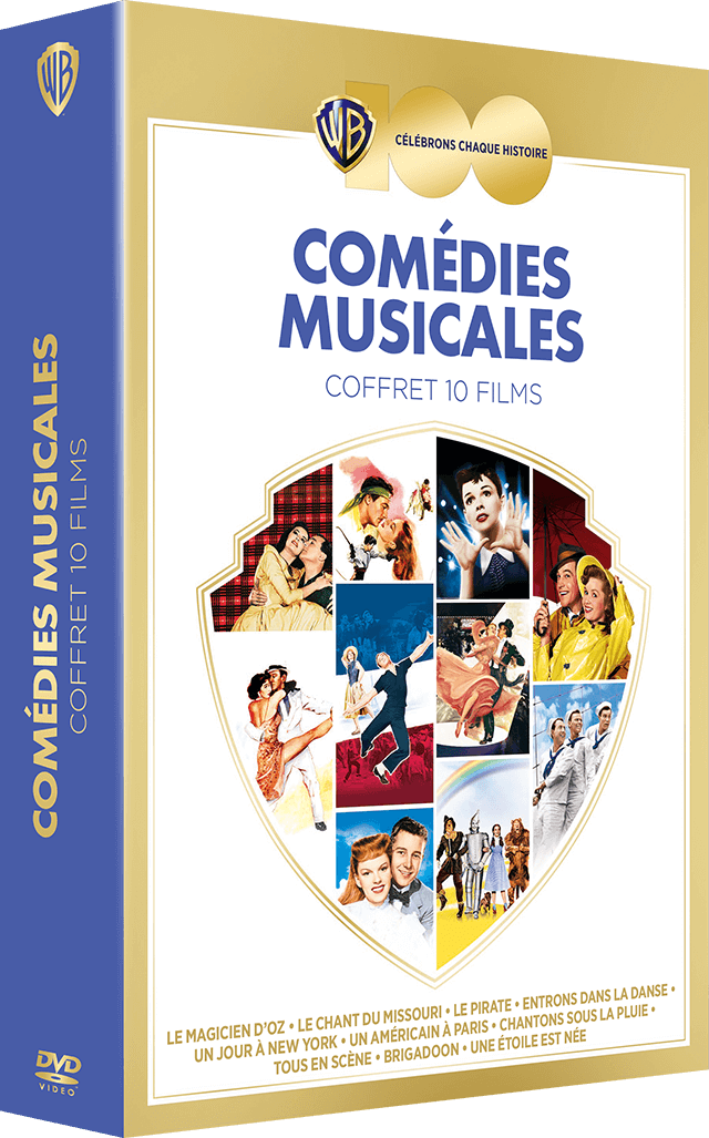 COMÉDIES MUSICALES 10 films en DVD